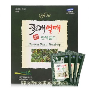 nước bổ gan green bio hovenia dulcis thunberg
