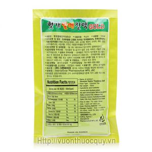 nước uống bổ gan hovenia green bio 3