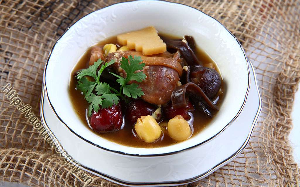 món ăn bổ dưỡng từ táo tàu