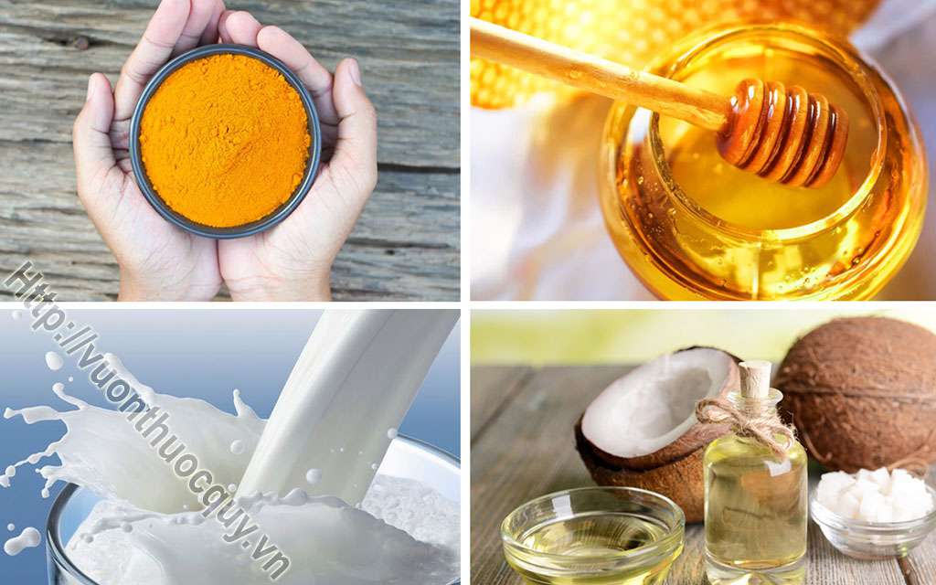 Chăm Sóc Da Mặt Từ Tinh Nghệ Và Dầu Dừa