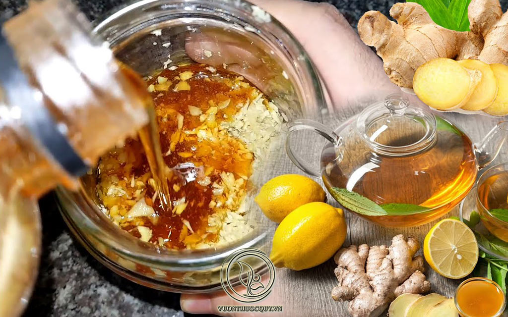 Hình Ảnh Gừng Ngâm Mật Ong