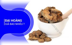 Đại Hoàng Giá Bao Nhiêu ?